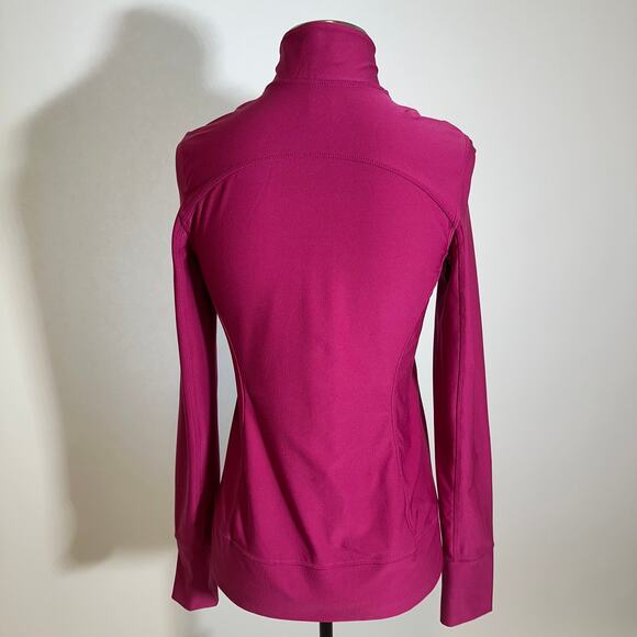 Eddie Bauer Motion Pink Lightweight Activewear Zip Jacket Womens Size XS Running - Picture 4 of 10